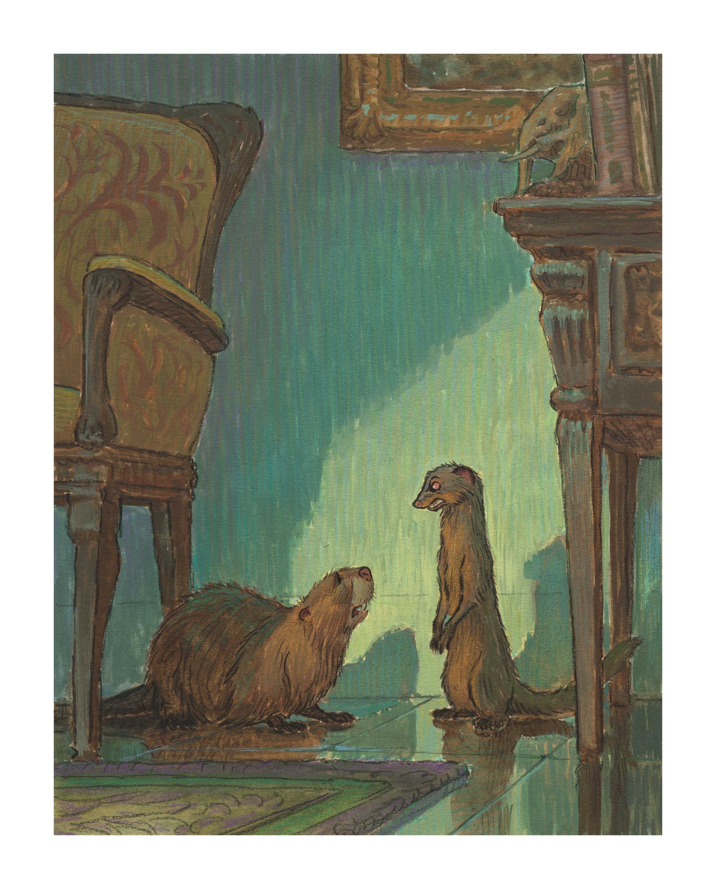 12. Chuchundra, Original Painting