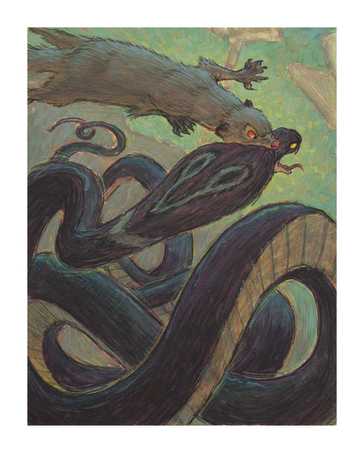 15. A Good Hold, Original Painting
